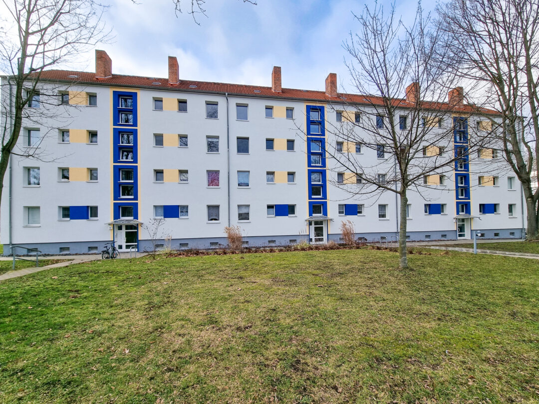 Eingangsseite des Objektes